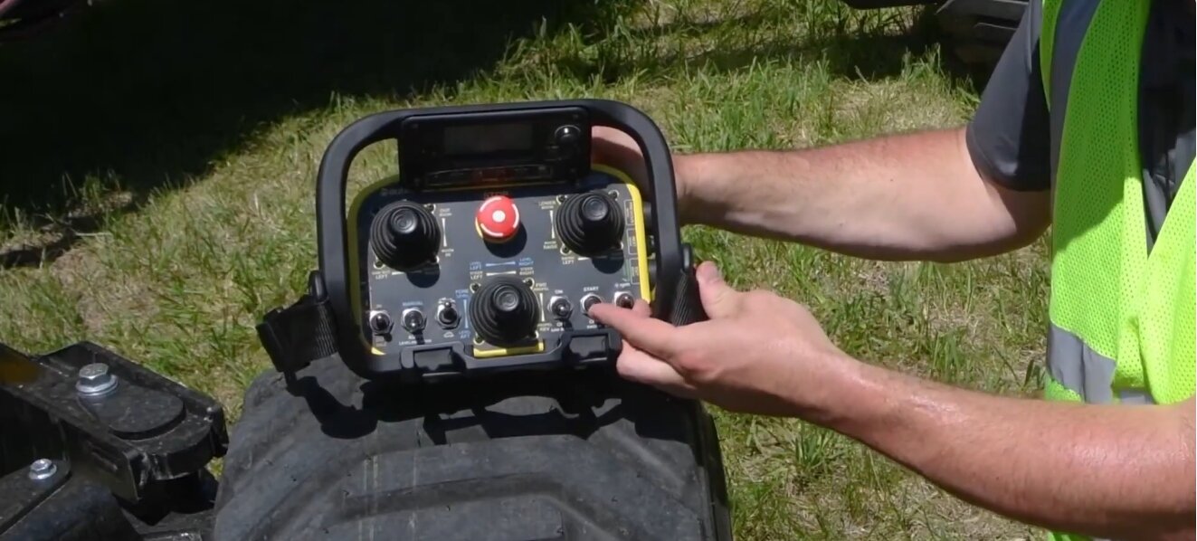 Part 4 includes: Safety considerations, remote operations, and operator safe zone.