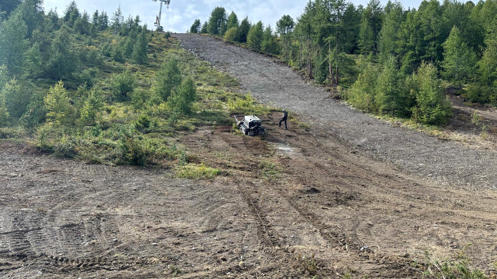Raptor 100: Einsatz im Skigebiet Raptor 100: Einsatz im Skigebiet