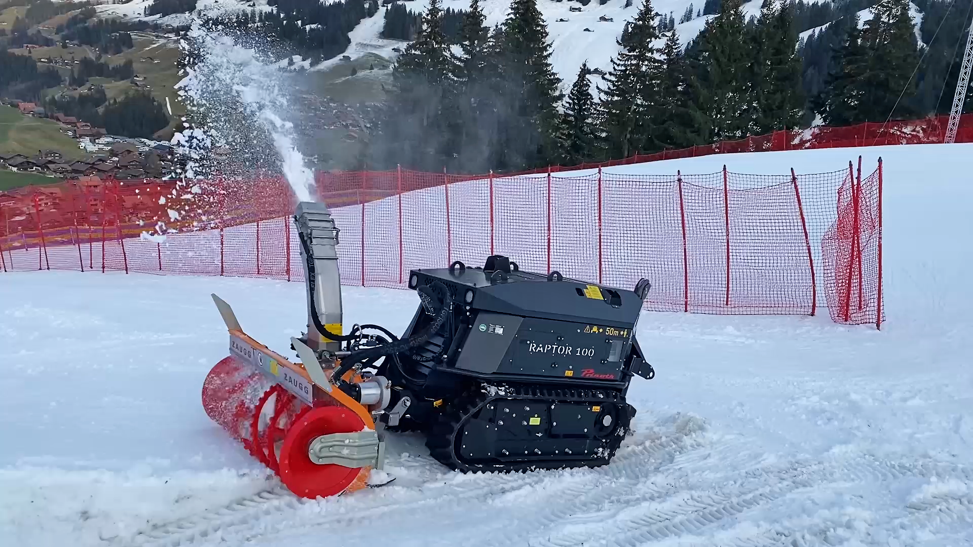 Raptor 100 Schneefräse - Prinoth
