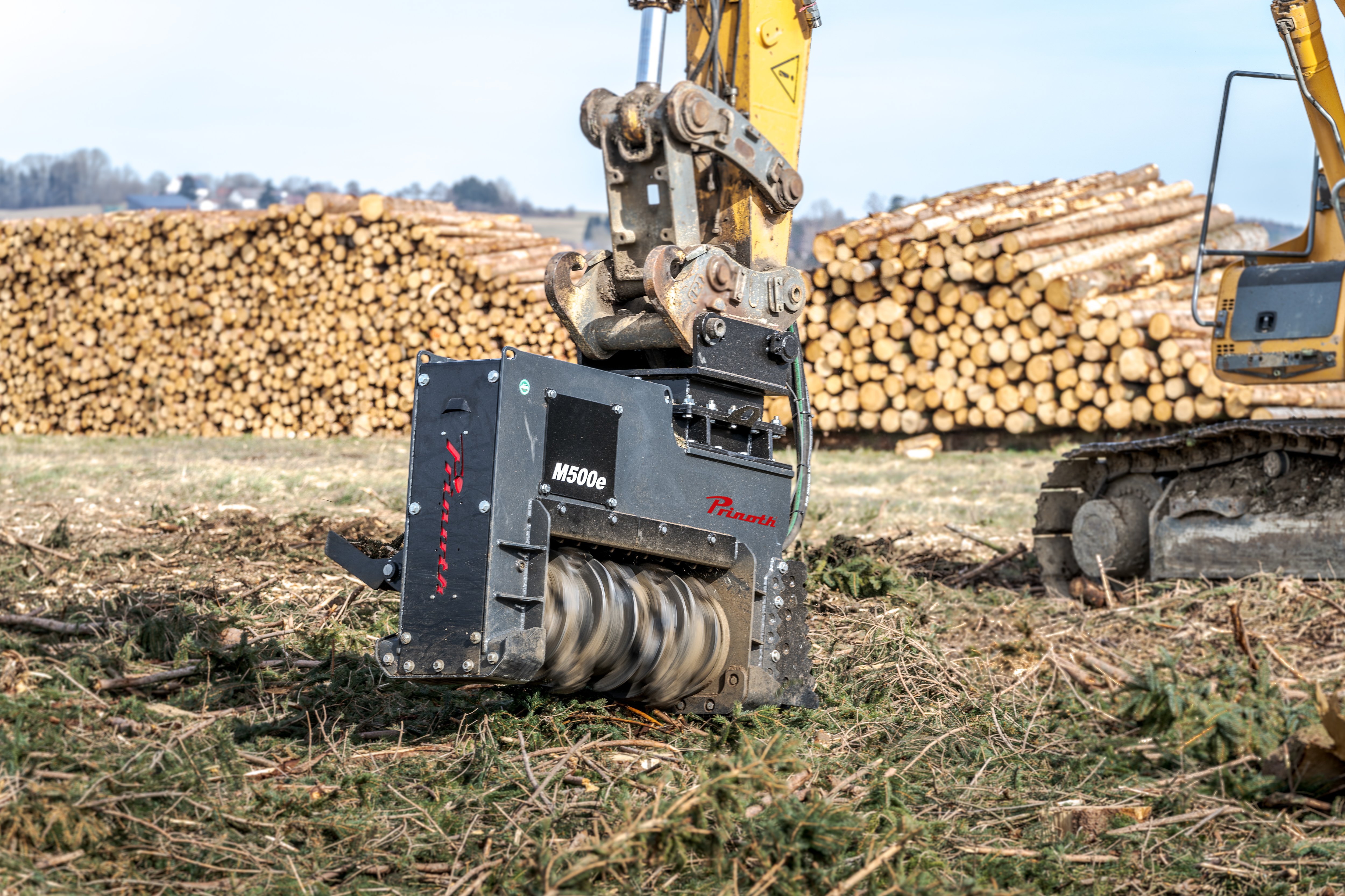Grizzly M500e Forestry Mulcher - Prinoth