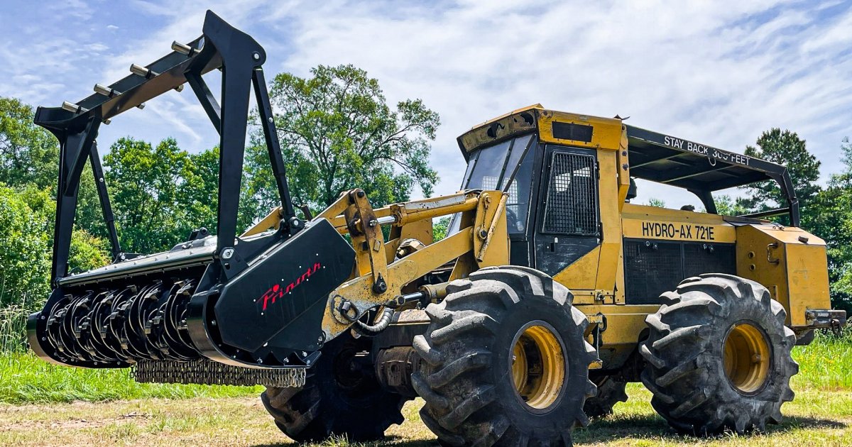 Grizzly M550h Forestry Mulcher - Prinoth