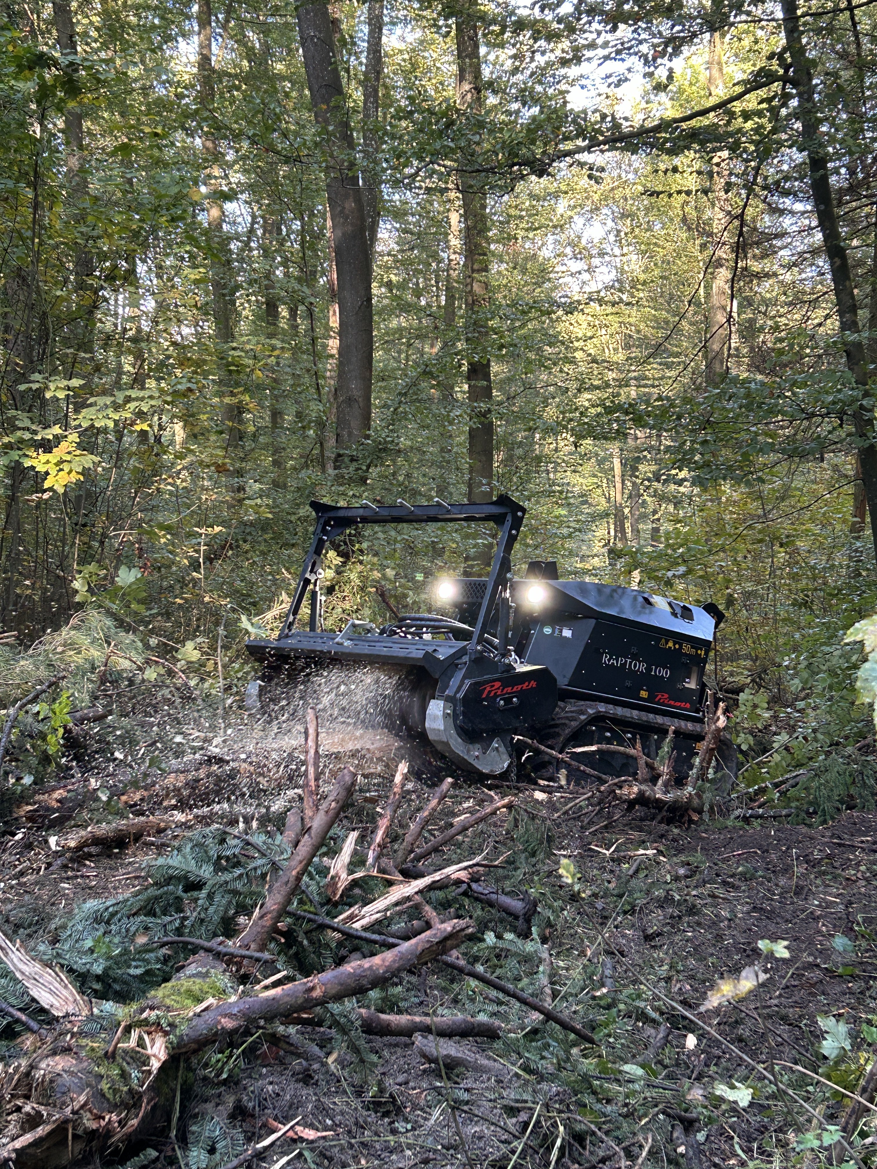 Broyeur forestier Grizzly M450h