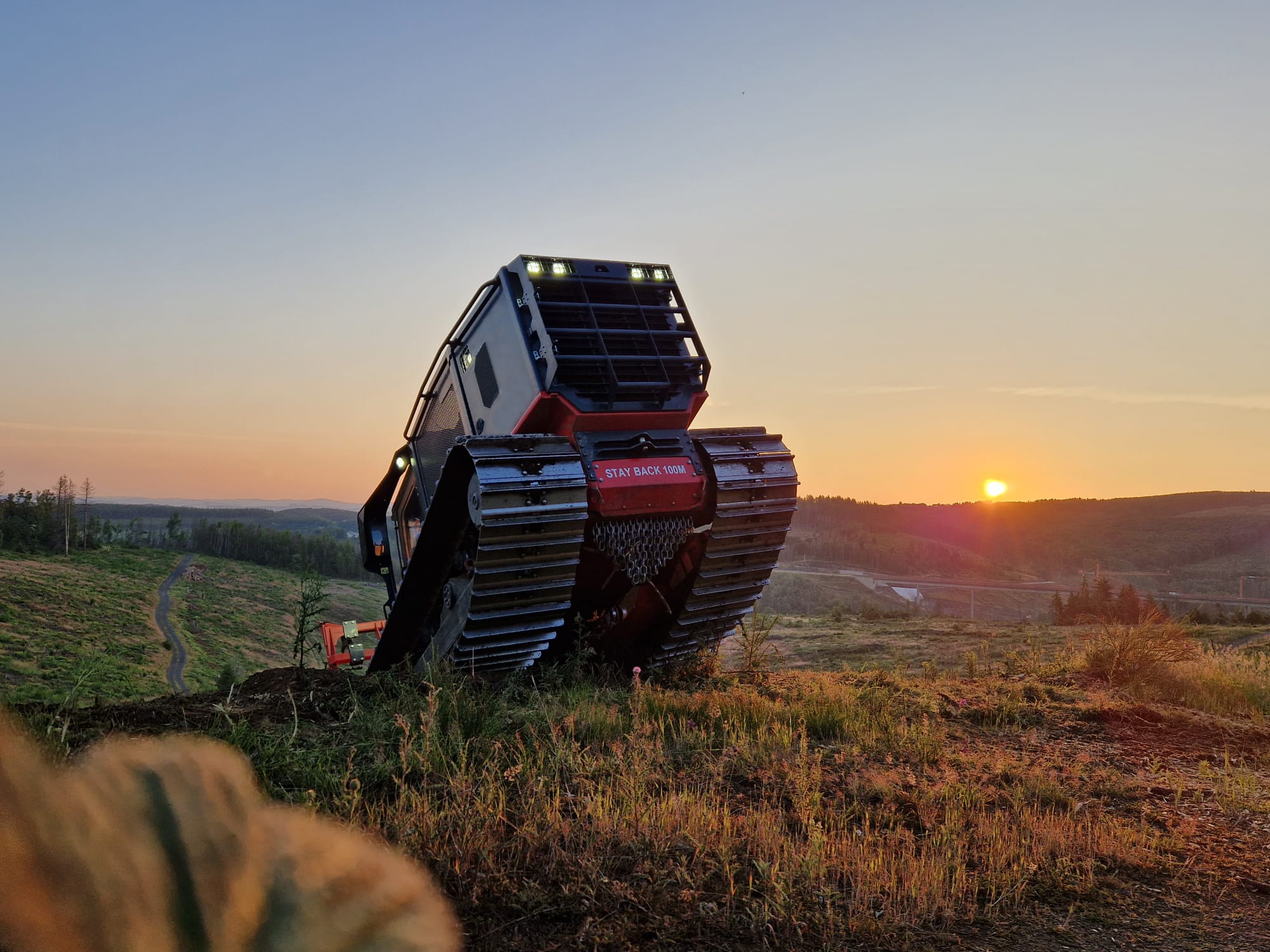 Raptor 300 Forestry Mulching Carrier Vehicle - Prinoth