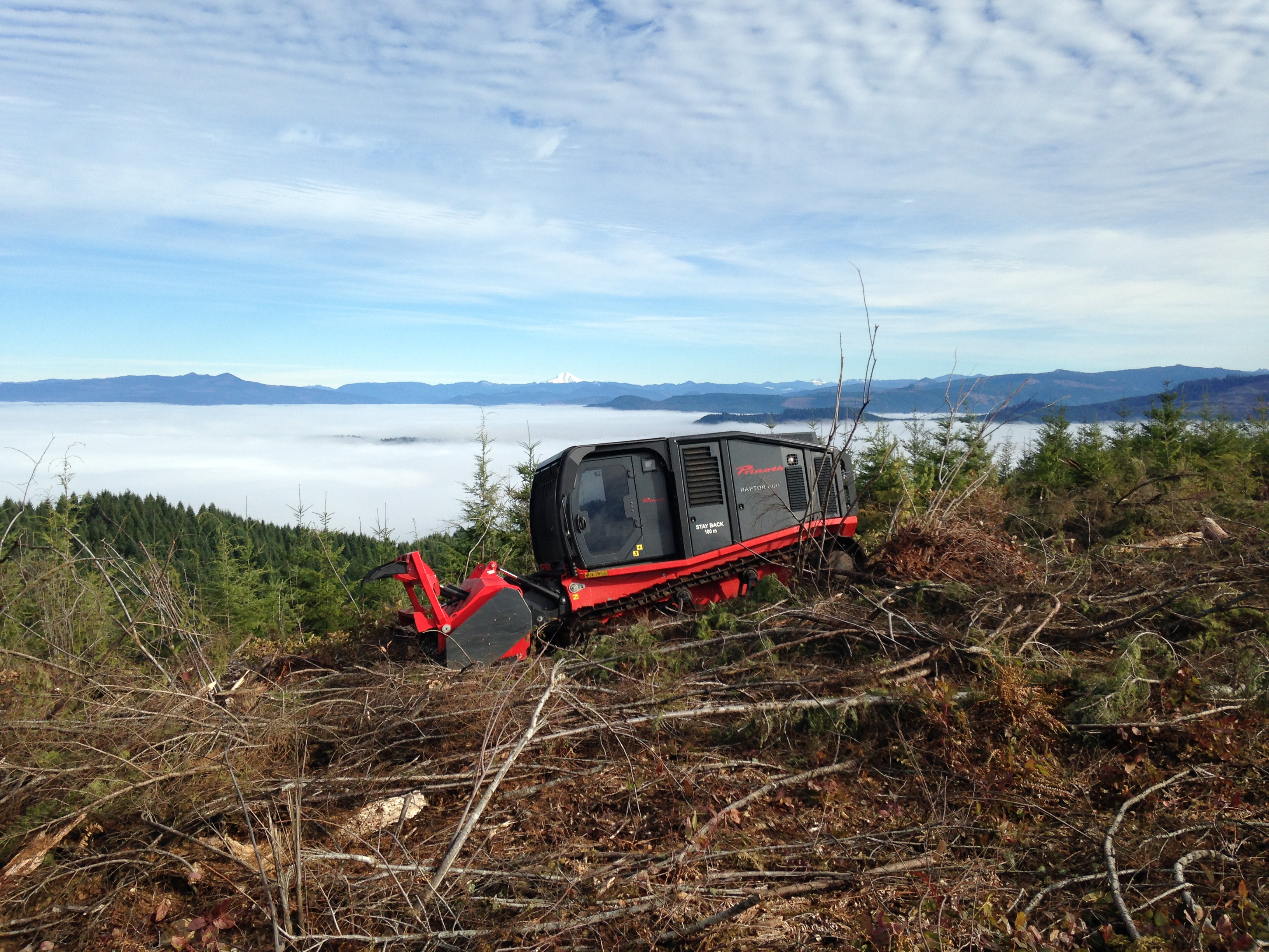 Raptor 800 Forestry Mulching Carrier Vehicle - Prinoth
